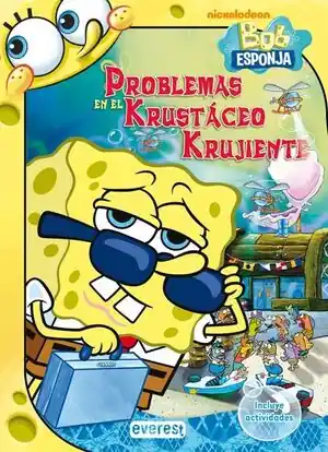 Expressversand BOB ESPONJA. PROBLEMAS EN EL KRUSTÁCEO KRUJIENTE. INCLUYE ACTIVIDADES, NICKELODEON