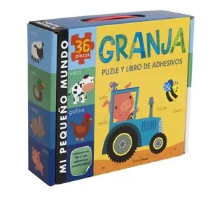 Super-Preis GRANJA. PUZLE Y LIBRO DE ADHESIVOS. PUZLE Y LIBRO DE ADHESIVOS, LITTLE TIGER PRESS