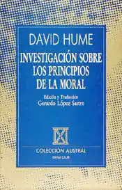 Sale INVESTIGACIÓN SOBRE LOS PRINCIPIOS DE LA MORAL, HUME, DAVID
