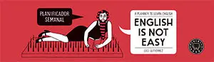 ENGLISH IS NOT EASY - PLANIFICADOR. PLANNER TO LER ENGLISH, GUTIÉRREZ, LUCI Saisonangebot