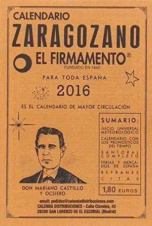 CALENDARIO ZARAGOZANO 2016. EL FIRMAMENTO, CASTILLO Y OCSIERO, MARIANO Beliebt