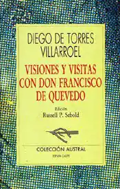 VISIONES Y VISITAS CON DON FRANCISCO DE QUEVEDO, TORRES DE VILLARROEL, DIEGO Gratis Versand