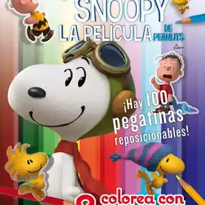 Weltweiter Versand COLOREA CON SNOOPY + 100 PEGATINAS - CARLITOS Y SNOOPY - LOS LIBROS DE LA PELÍCU, SCHULZ; SCHULZ, CHARLES M.