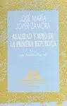 REALIDAD Y MITO DE LA PRIMERA REPÚBLICA, JOVER ZAMORA, JOSE MARIA Kostenloser Rückversand