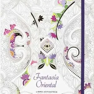 FANTASÍA ORIENTAL. LIBRO ANTIESTRÉS PARA COLOREAR Versand Am Gleichen Tag