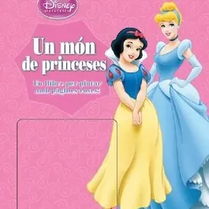 Expressversand UN MÓN DE PRINCESES. UN LLIBRE PER PINTAR AMB PÀGINES ROSES!