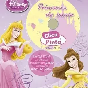 Begrenztes Angebot CLICA I PINTA. PRINCESES DE CONTE. UN CD-ROM AMB DIBUIXOS ENCISADORS PER PINTAR I UN FANTÀSTIC MARC DE FOTOS