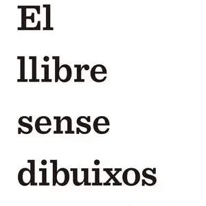 Finale Aktion EL LLIBRE SENSE DIBUIXOS