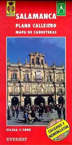 SALAMANCA. PLANO CALLEJERO Y MAPA DE CARRETERAS. PLANO CALLEJERO. MAPA DE CARRETERAS. CENTRO MONUMENTAL Limited Edition