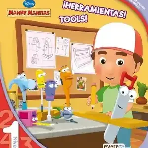 Saisonangebot MANNY MANITAS. ¡HERRAMIENTAS! TOOLS! LEO CON DISNEY. NIVEL 1