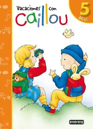 VACACIONES CON CAILLOU. 5 AÑOS Sonderangebot