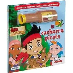 Echt JAKE Y LOS PIRATAS DE NUNCA JAMÁS. EL CACHORRO PIRATA. LIBRO CON TELESCOPIO. ¡INCLUYE UN TELESCOPIO CON IMÁGENES ALUCINANTES!