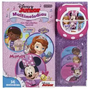 DISNEY JUNIOR MULTIMELODÍAS. LIBRO CON REPRODUCTOR MUSICAL. 16 MELODÍAS Aktuell