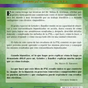 TRANCE-FÓRMATE. CURSO PRÁCTICO DE HIPNOSIS Y COMUNICACIÓN EFICAZ Geprüft