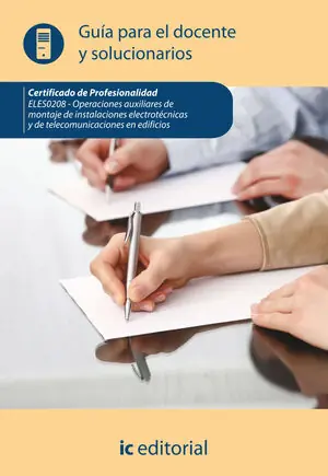 Angebot OPERACIONES AUXILIARES DE MONTAJE DE INSTALACIONES ELECTROTÉCNICAS Y DE TELECOMU