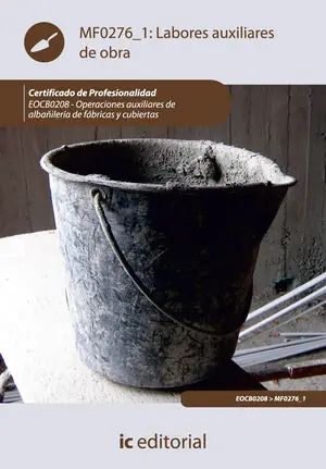 Rabatt LABORES AUXILIARES DE OBRA. EOCB0208 - OPERACIONES AUXILIARES DE ALBAÑILERÍA DE