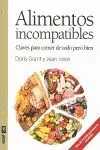 ALIMENTOS INCOMPATIBLES : CLAVES PARA COMER DE TODO PERO BIEN Schneller Versand