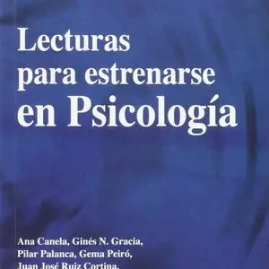 Großhandel LECTURAS PARA ESTRENARSE EN PSICOLOGÍA