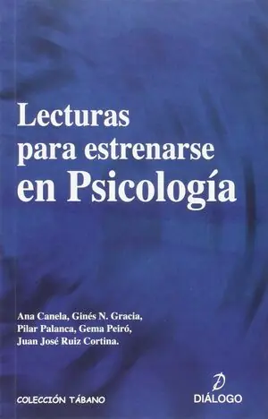 Großhandel LECTURAS PARA ESTRENARSE EN PSICOLOGÍA