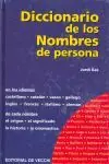 DICCIONARIO DE LOS NOMBRES DE PERSONA Hochwertig