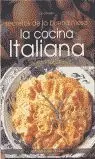 Beliebt LA COCINA ITALIANA. RECETAS, CONSEJOS Y SECRETOS DE LA BUENA MESA