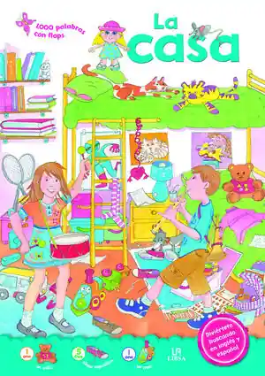 Geprüft LA CASA. 1000 PALABRAS CON FLAPS. DIVIÉRTETE BUSCANDO EN INGLÉS Y ESPAÑOL