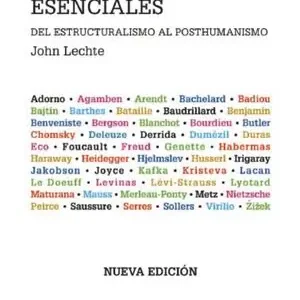 Super-Preis CINCUENTA PENSADORES CONTEMPORÁNEOS ESENCIALES. DEL ESTRUCTURALISMO AL POSTHUMANISMO