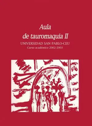 Rabatt AULA DE TAUROMAQUIA Nº 2. CURSO ACADÉMICO 2002-2003