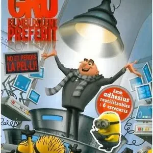 GRU, EL MEU DOLENT PREFERIT! ADHESIUS. AMB ADHESIUS REUTILITZABLES I 6 ESCENARIS Meistverkauft