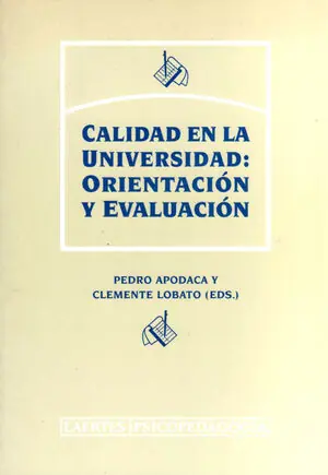 CALIDAD EN LA UNIVERSIDAD. ORIENTACIÓN Y EVALUACIÓN Finale Aktion