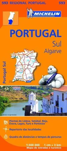 Heute Kaufen MAPA REGIONAL PORTUGAL SUL - ALGARVE