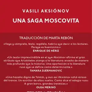 Bestseller UNA SAGA MOSCOVITA