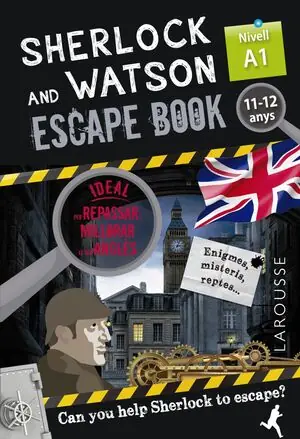 SHERLOCK & WATSON. ESCAPE BOOK PER REPASSAR ANGLÈS. 11-12 ANYS Preiswert