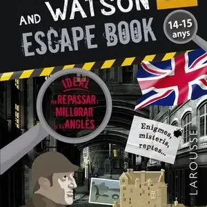 Schneller Versand SHERLOCK & WATSON. ESCAPE BOOK PER REPASSAR ANGLÈS. 14-15 ANYS
