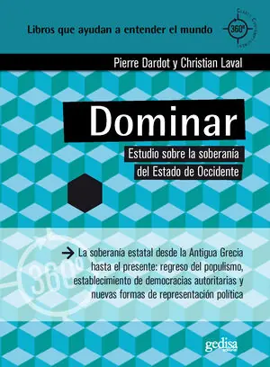 DOMINAR. ESTUDIO SOBRE LA SOBERANÍA DEL ESTADO DE OCCIDENTE Geprüft