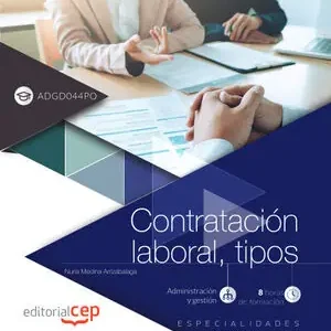 Echt CONTRATACIÓN LABORAL, TIPOS (ADGD044PO). ESPECIALIDADES FORMATIVAS