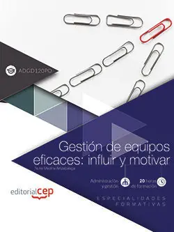 GESTIÓN DE EQUIPOS EFICACES: INFLUIR Y MOTIVAR (ADGD120PO). ESPECIALIDADES FORMA Bestseller