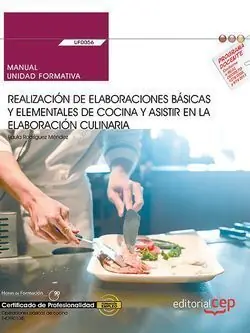 Direktkauf MANUAL. REALIZACIÓN DE ELABORACIONES BÁSICAS Y ELEMENTALES DE COCINA Y ASISTIR E