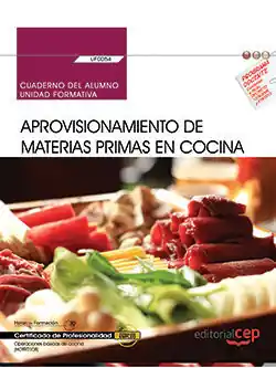 Versand Am Gleichen Tag CUADERNO DEL ALUMNO. APROVISIONAMIENTO DE MATERIAS PRIMAS EN COCINA (UF0054). CE