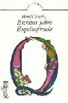ESCRITOS SOBRE ESQUIZOFRENIA Angebot