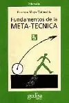 FUNDAMENTOS DE LA METATÉCNICA Kostenloser Rückversand