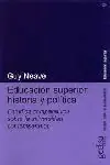Heute Kaufen EDUCACIÓN SUPERIOR: HISTORIA Y POLÍTICA