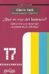 ¿QUÉ ES ESO DEL FORMATO?. CÓMO NACE Y SE DESARROLLA UN PROGRAMA DE TELEVISIÓN Ausverkauf