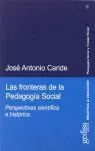 Saisonangebot LAS FRONTERAS DE LA PEDAGOGÍA SOCIAL