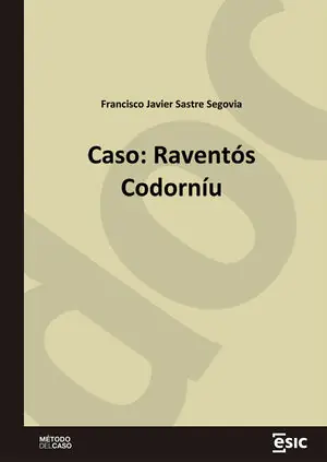 Aktuell CASO: RAVENTÓS CODORNÍU