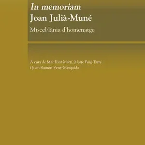 Geld-Zurück-Garantie IN MEMORIAM JOAN-JULIÀ MUNÉ. MISCEL·LÀNIA D'HOMENATGE