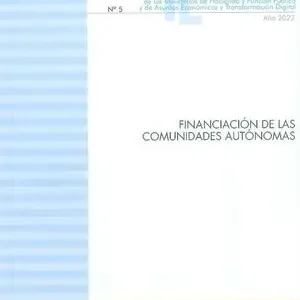 FINANCIACIÓN DE LAS COMUNIDADES AUTÓNOMAS. (ACTUALIZACIÓN ABRIL 2022) Handgefertigt