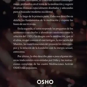 Abverkauf MEDITACION, EL ARTE DEL EXTASIS. SOBRE LA MEDITACIÓN Y LAS TÉCNICAS DE MEDITACIÓN