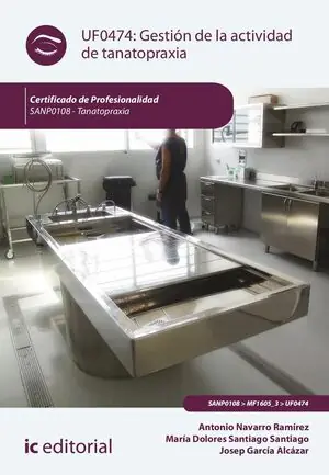 GESTIÓN DE LA ACTIVIDAD DE TANATOPRAXIA. SANP0108 Knallerangebot