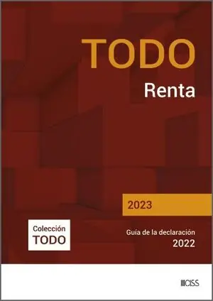 TODO RENTA 2023. GUÍA DE LA DECLARACIÓN 2022 Kostenloser Versand